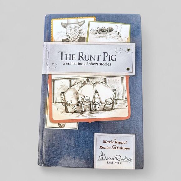 The Runt Pig All About Reading Level 1 Vol. 2 Short Stories Early Readers - Picture 1 of 8